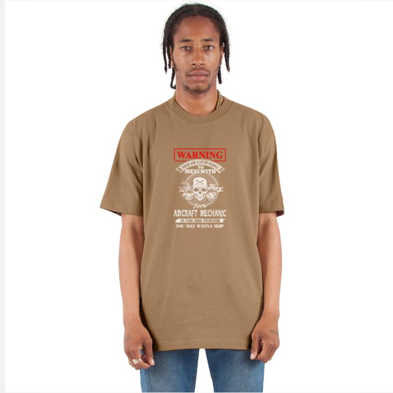Warning This Aircraft Mechanic T-Shirt