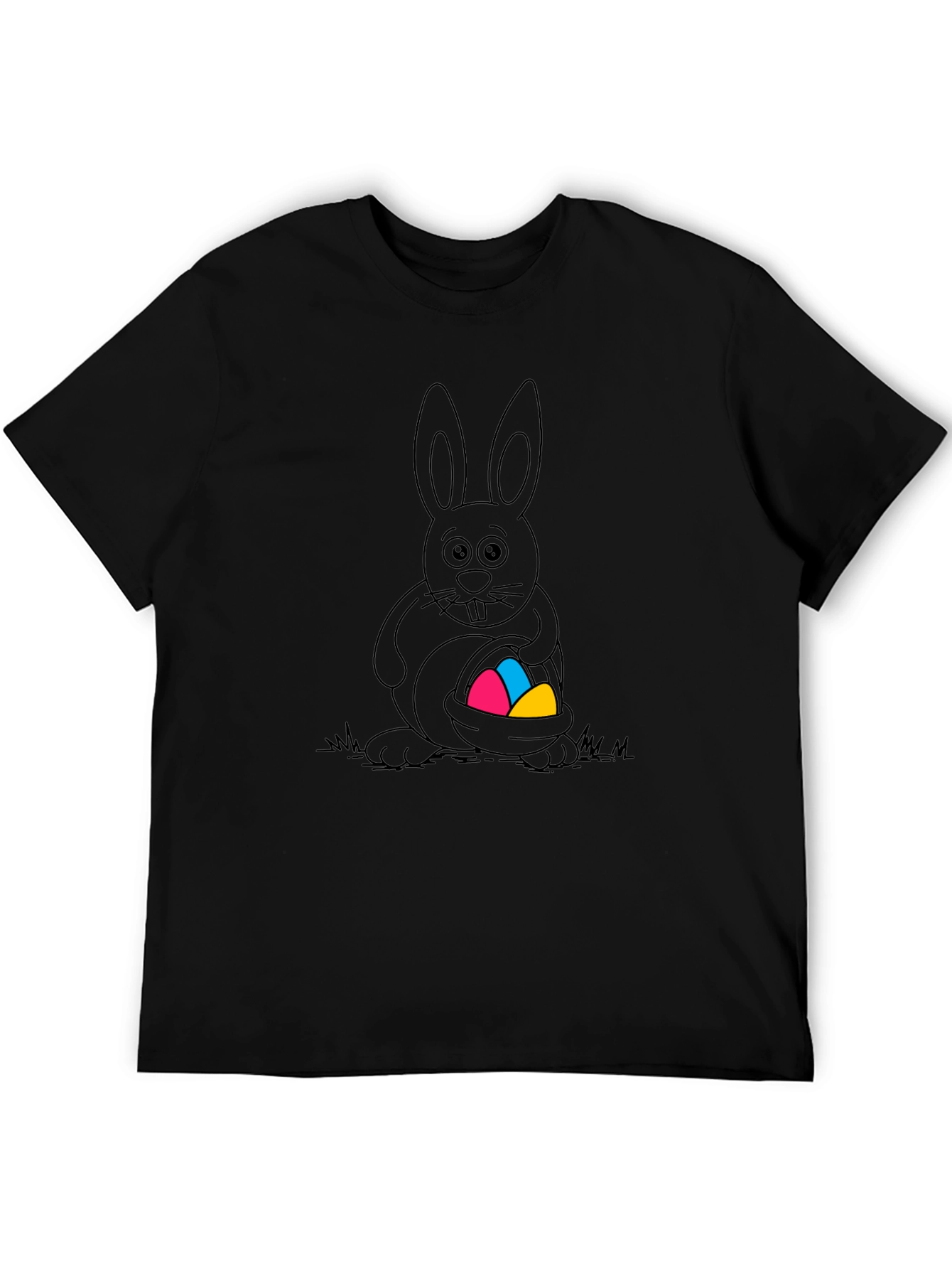 Easter Bunny Eggs Graphic T-Shirt