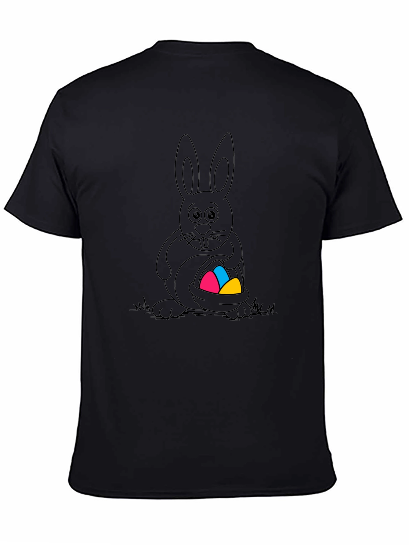 Easter Bunny Eggs Graphic T-Shirt