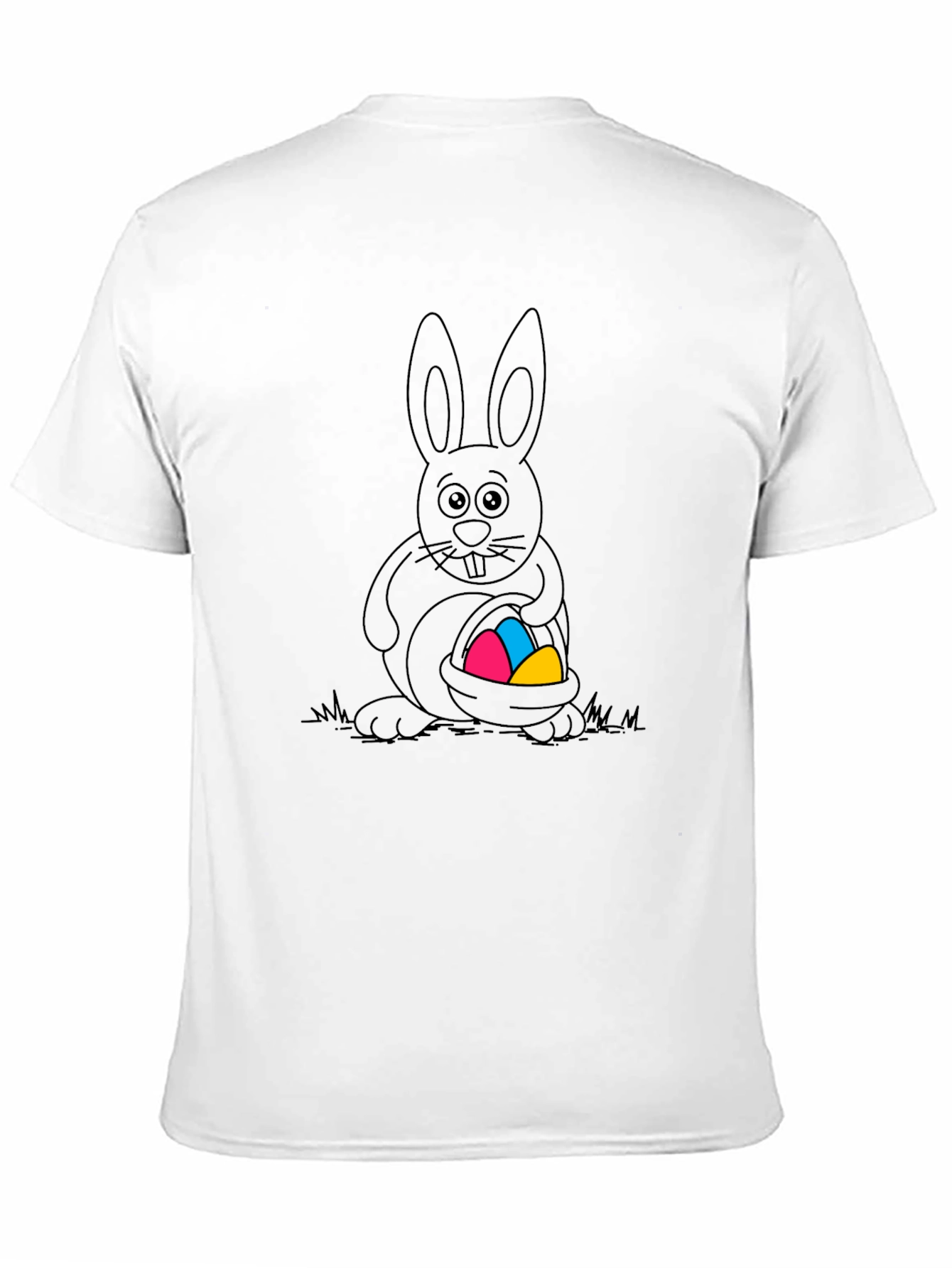 Easter Bunny Eggs Graphic T-Shirt