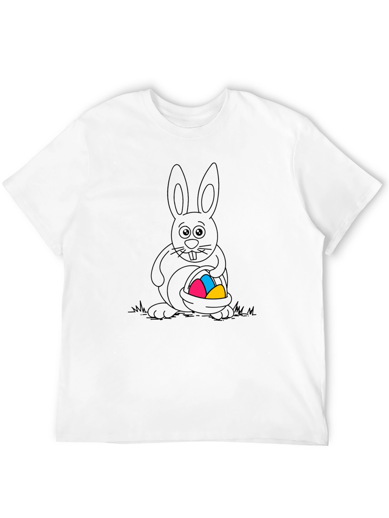 Easter Bunny Eggs Graphic T-Shirt