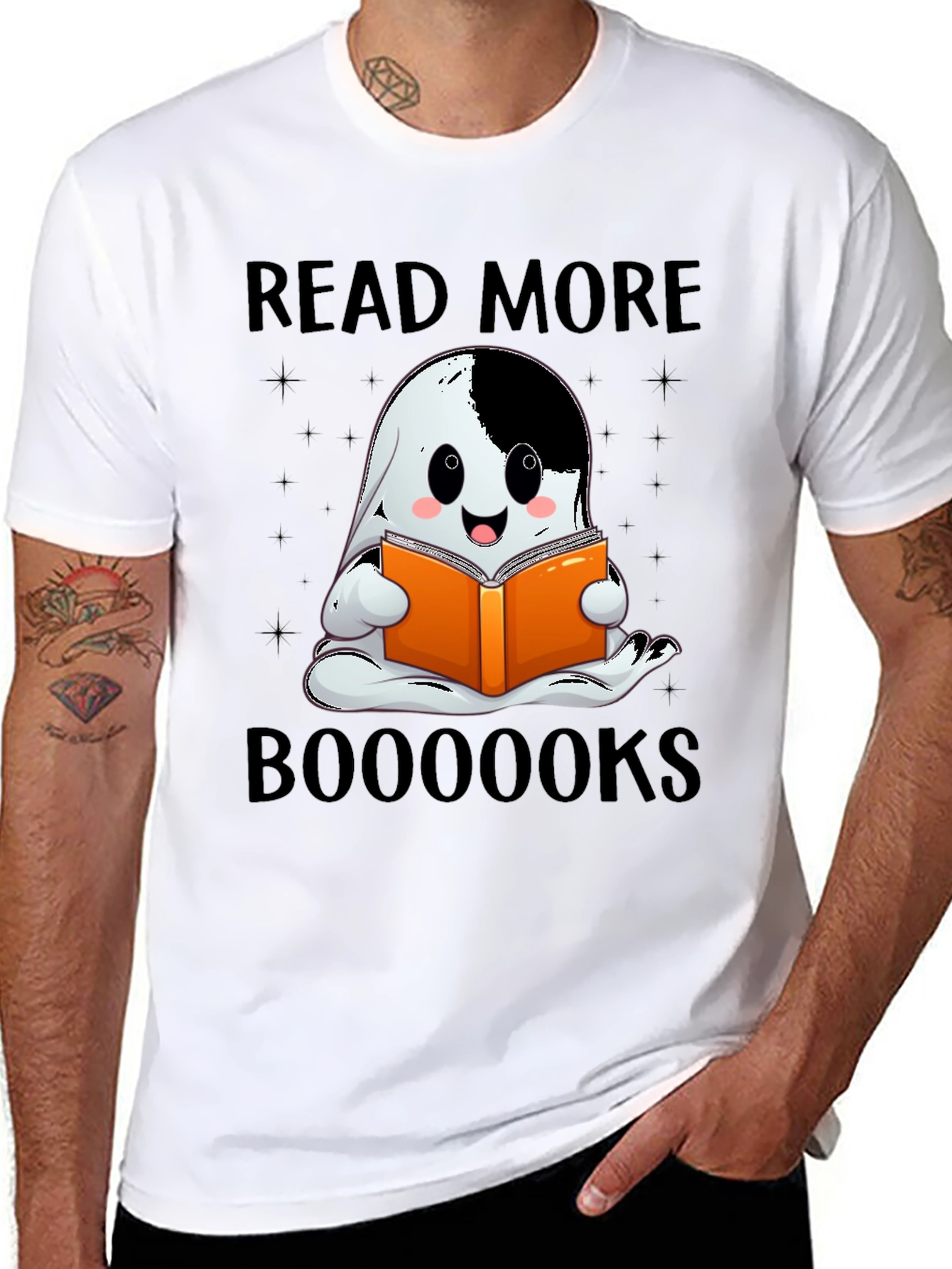 Read More Booooks Ghost T-Shirt