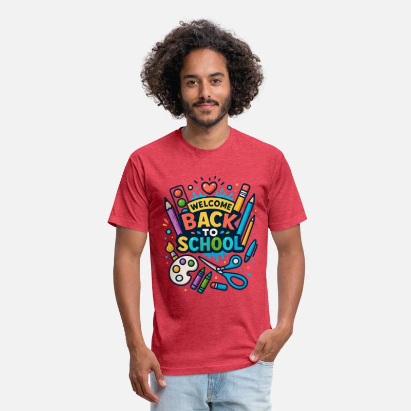 Welcome Back to School Fun Art Design