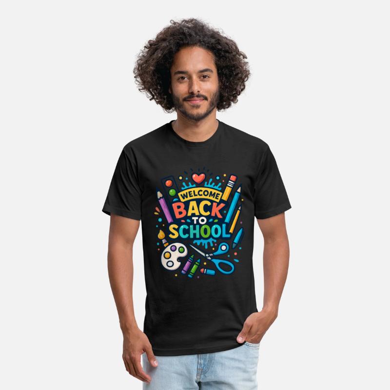 Welcome Back to School Fun Art Design