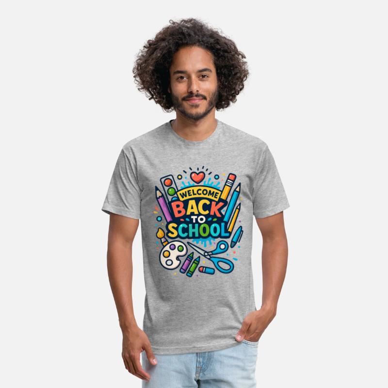 Welcome Back to School Fun Art Design