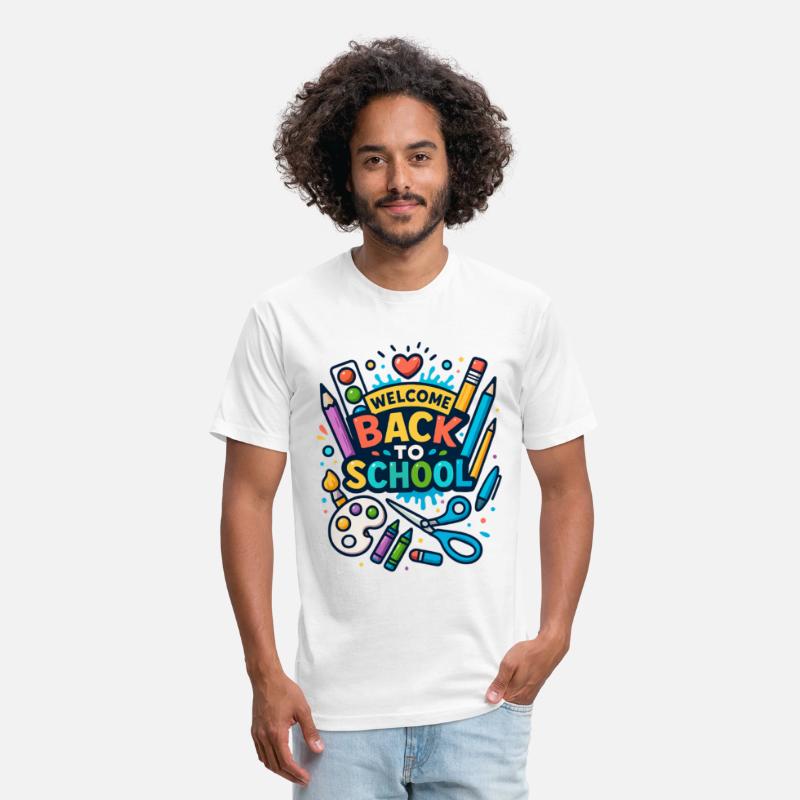 Welcome Back to School Fun Art Design