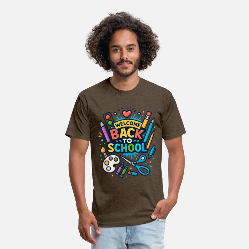 Welcome Back to School Fun Art Design