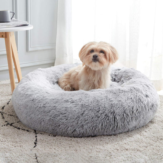 WESTERN HOME WH Calming Soft Round Dog & Cat Bed,  - Top Rated