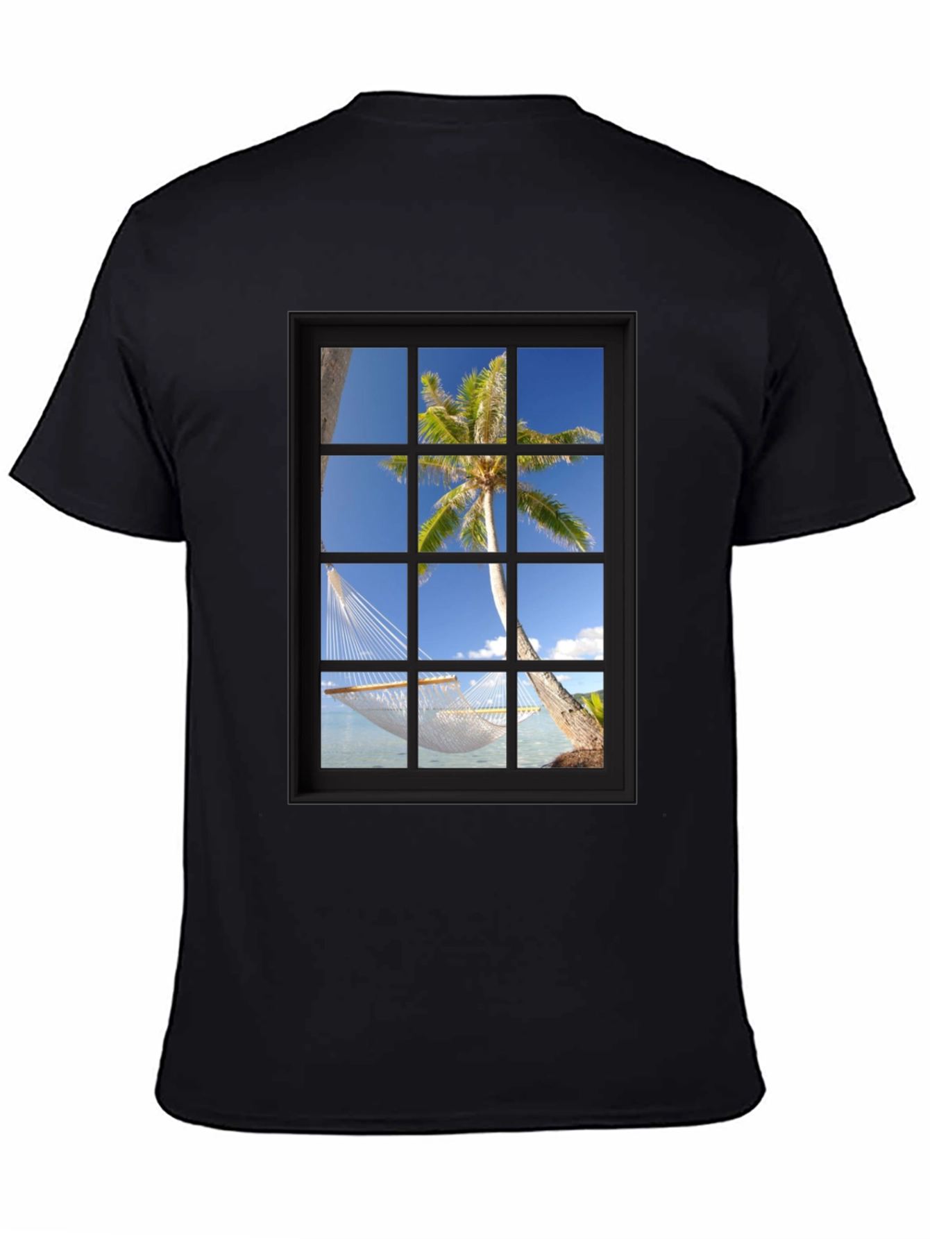 Tropical Hammock T-Shirt - Window View