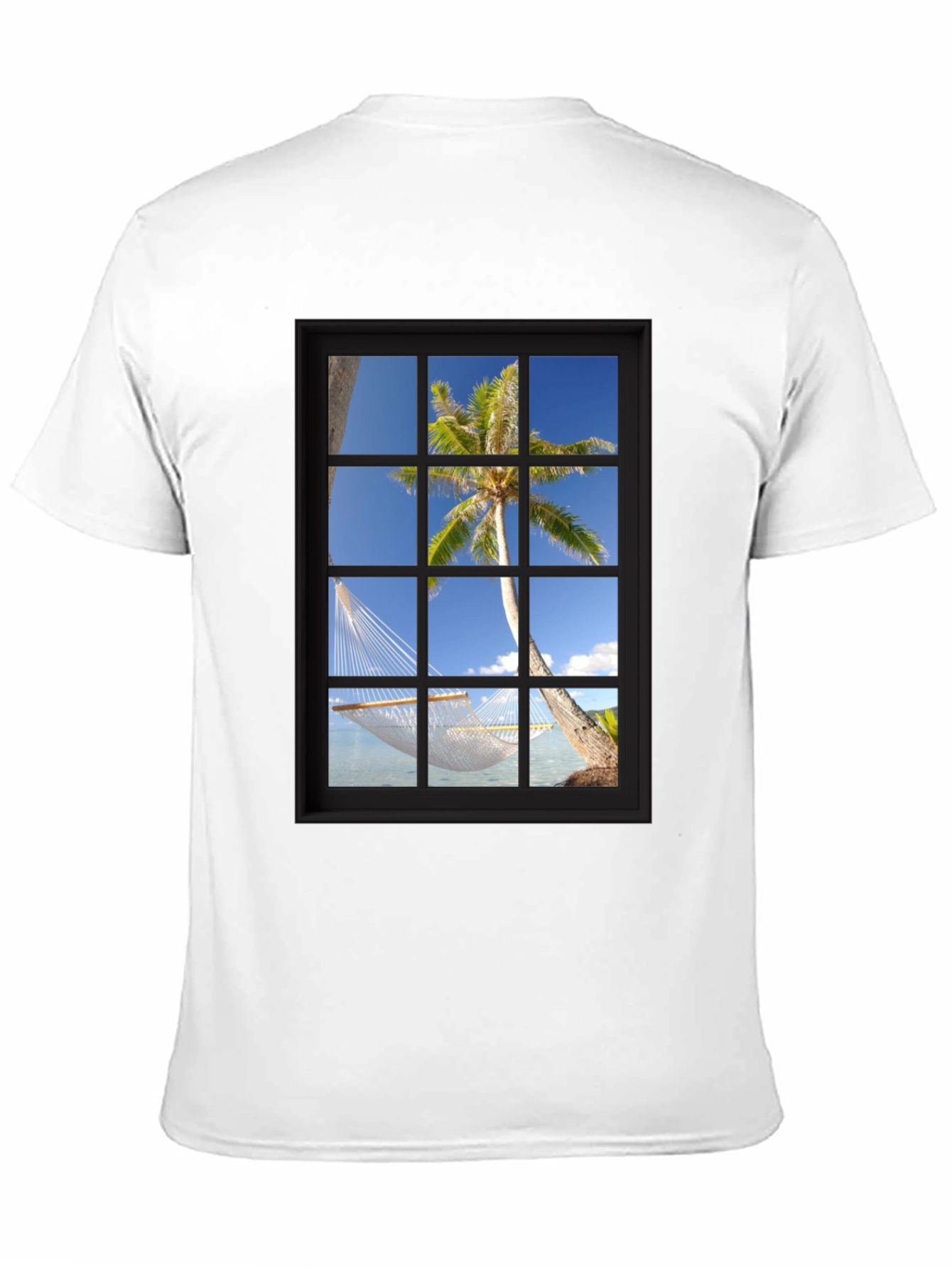 Tropical Hammock T-Shirt - Window View