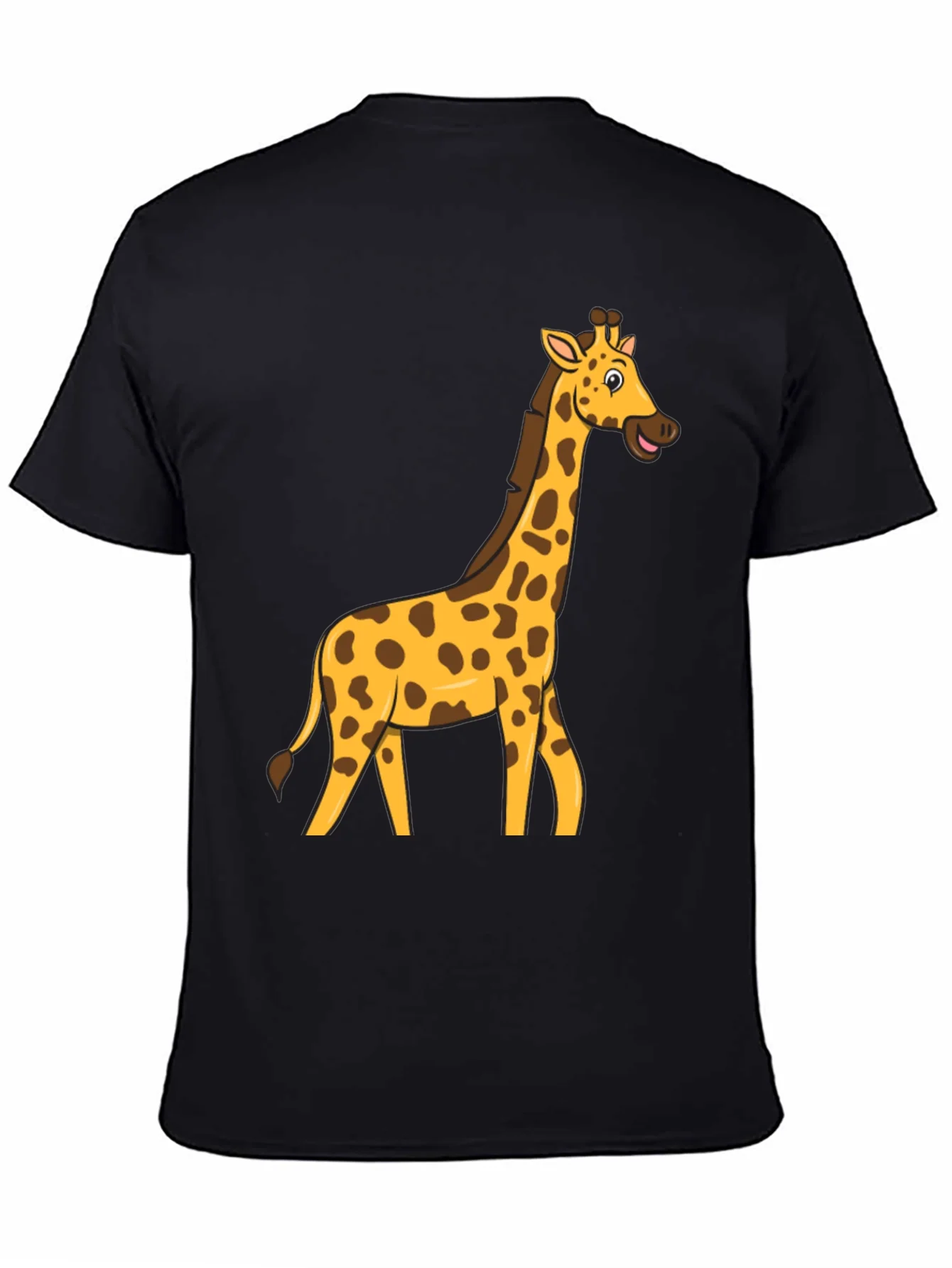Giraffe Graphic T-Shirt - Fun Cartoon Tee