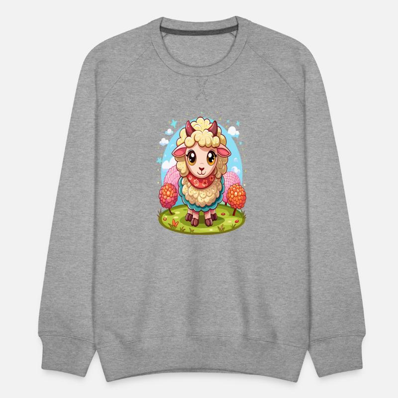 Whimsical Meadow Sheep