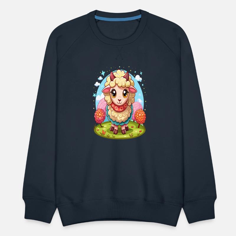 Whimsical Meadow Sheep