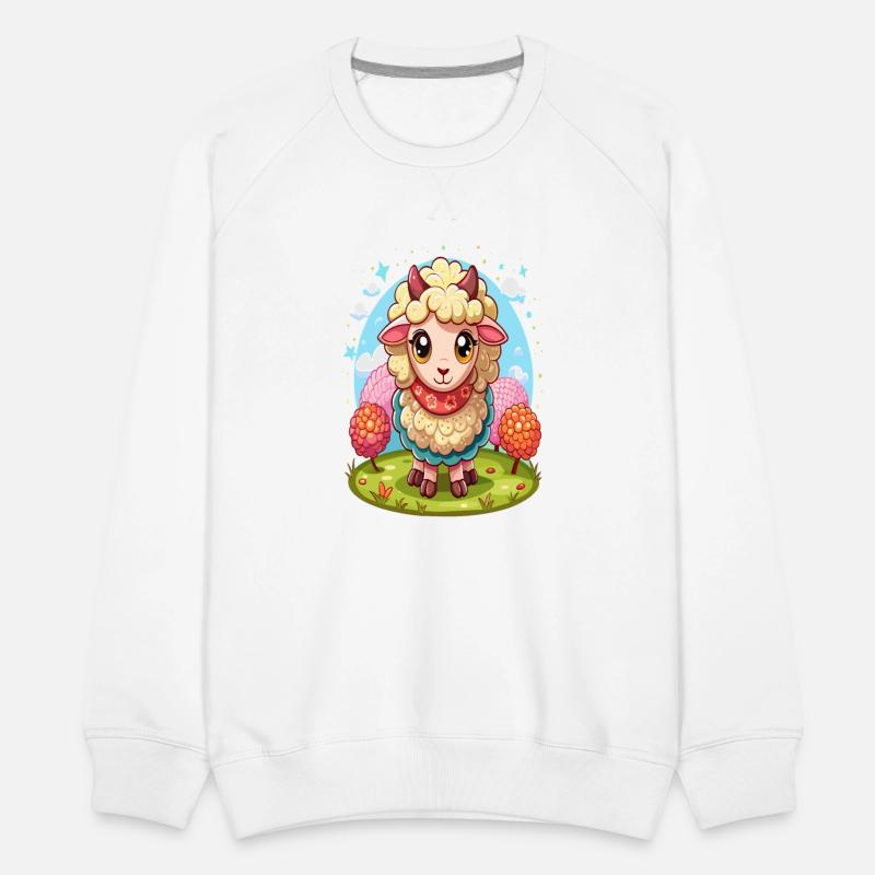 Whimsical Meadow Sheep