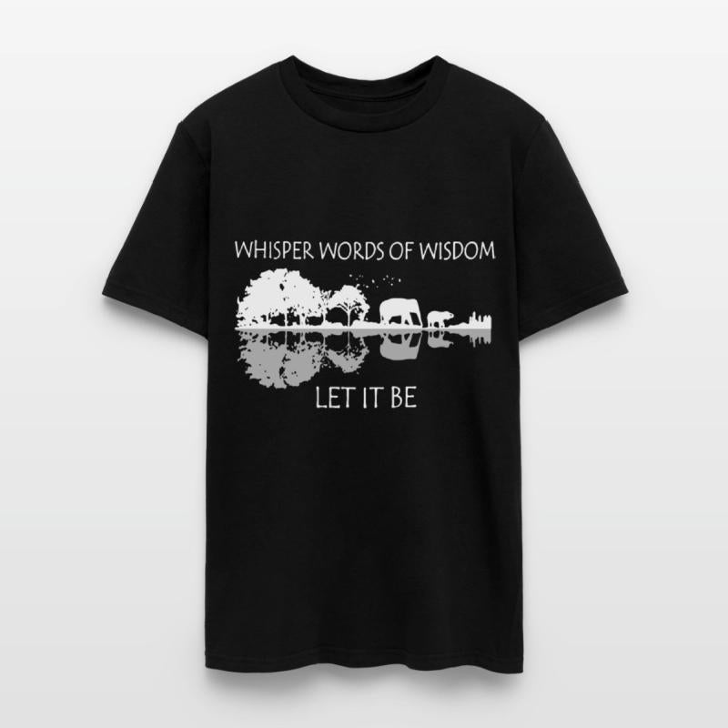 whisper words of wisdom let it be black and white