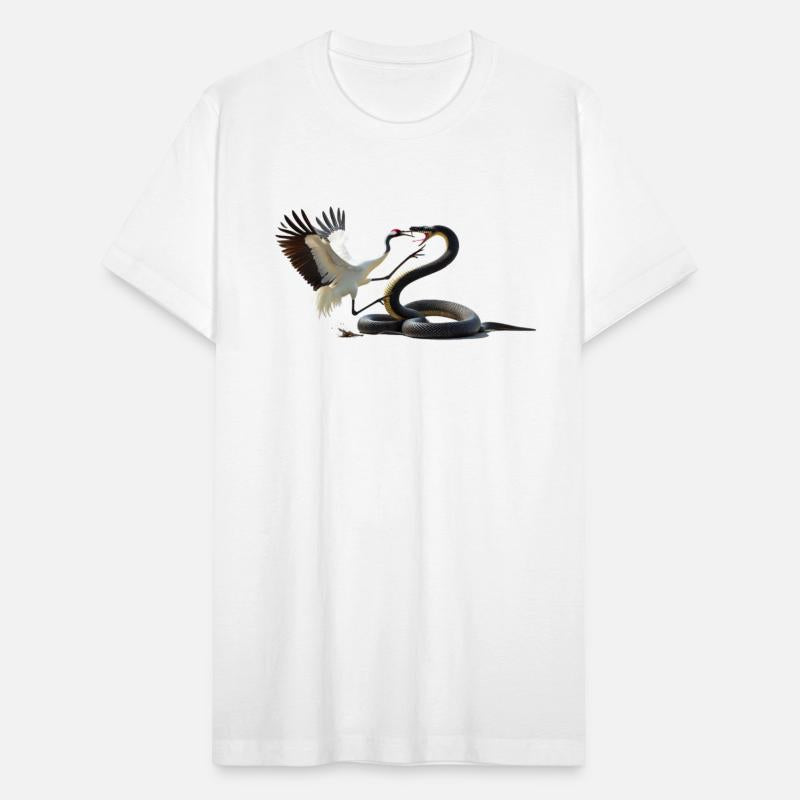 White Crane vs Snake the mystical Tai Chi Yin Yang