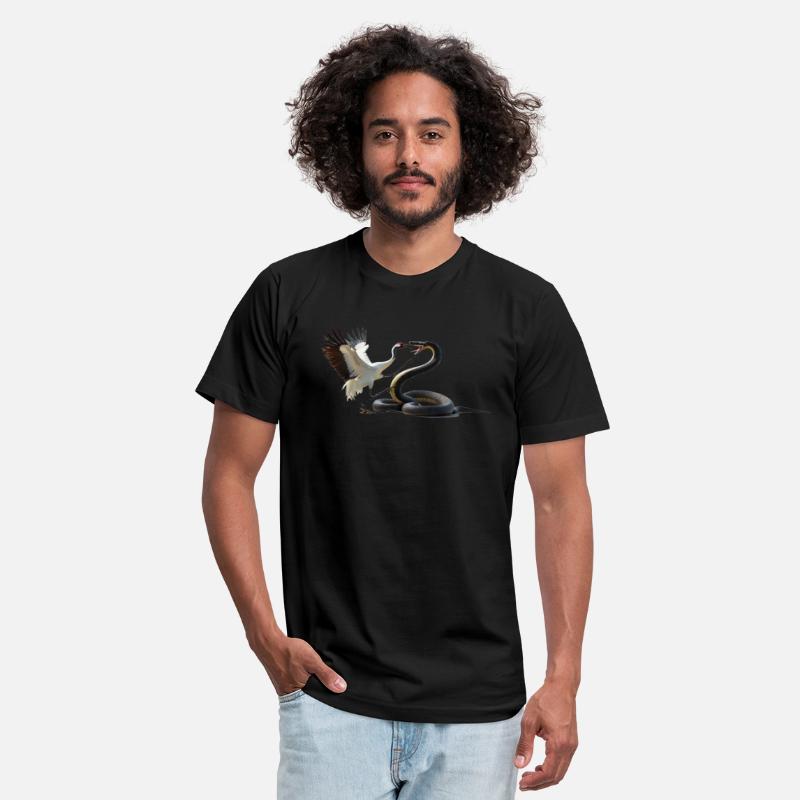 White Crane vs Snake the mystical Tai Chi Yin Yang
