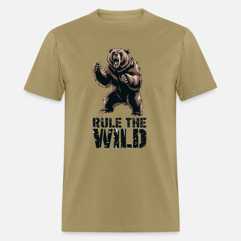 Wild Dominance: Roaring Grizzly Power