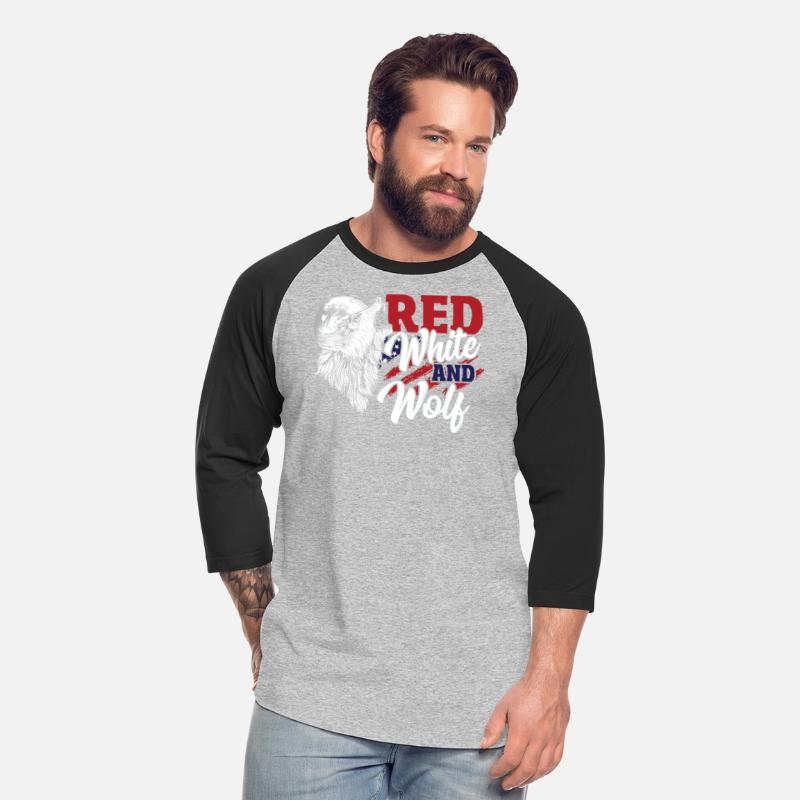 Wild Happy 4th Of July USA Howling Wolves under