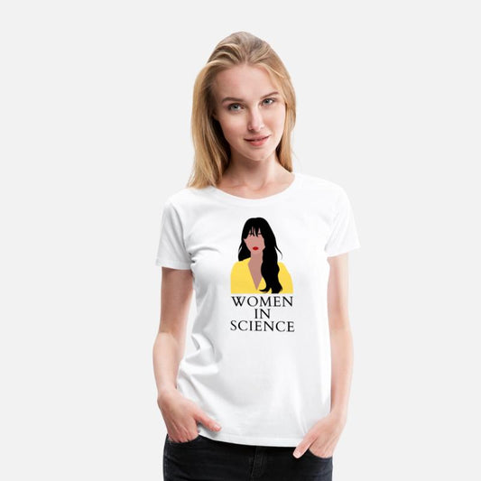 Women in science.Science designs of women in field
