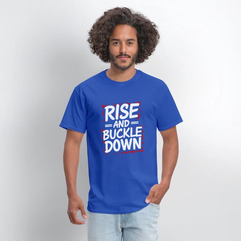 work Motivational Graphic rise and buckle down