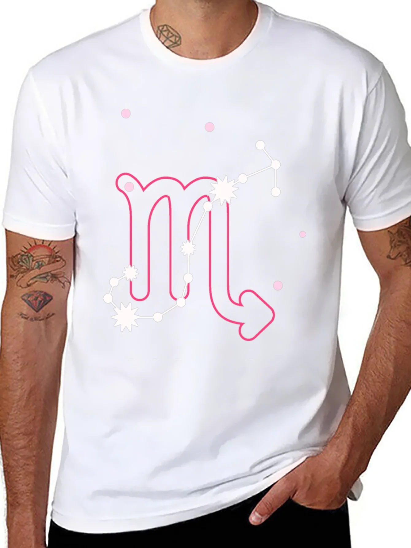 Scorpio Zodiac Constellation Graphic Tee