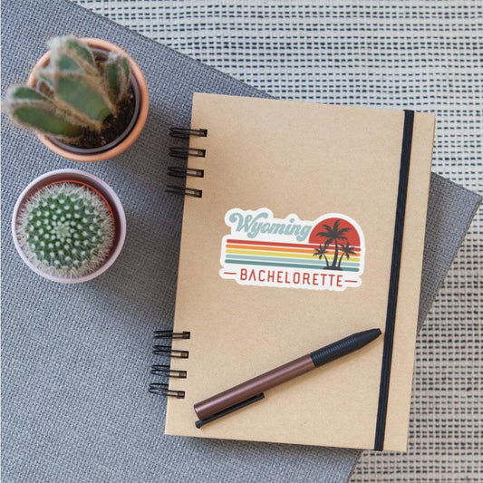 Wyoming Bachelorette, Palm Trees & Vintage Sunset