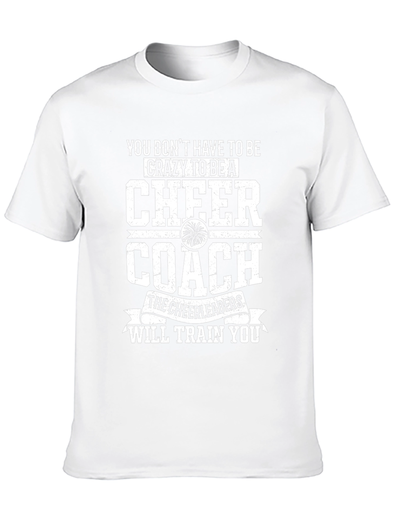 Cheer Coach Novelty Graphic Tee