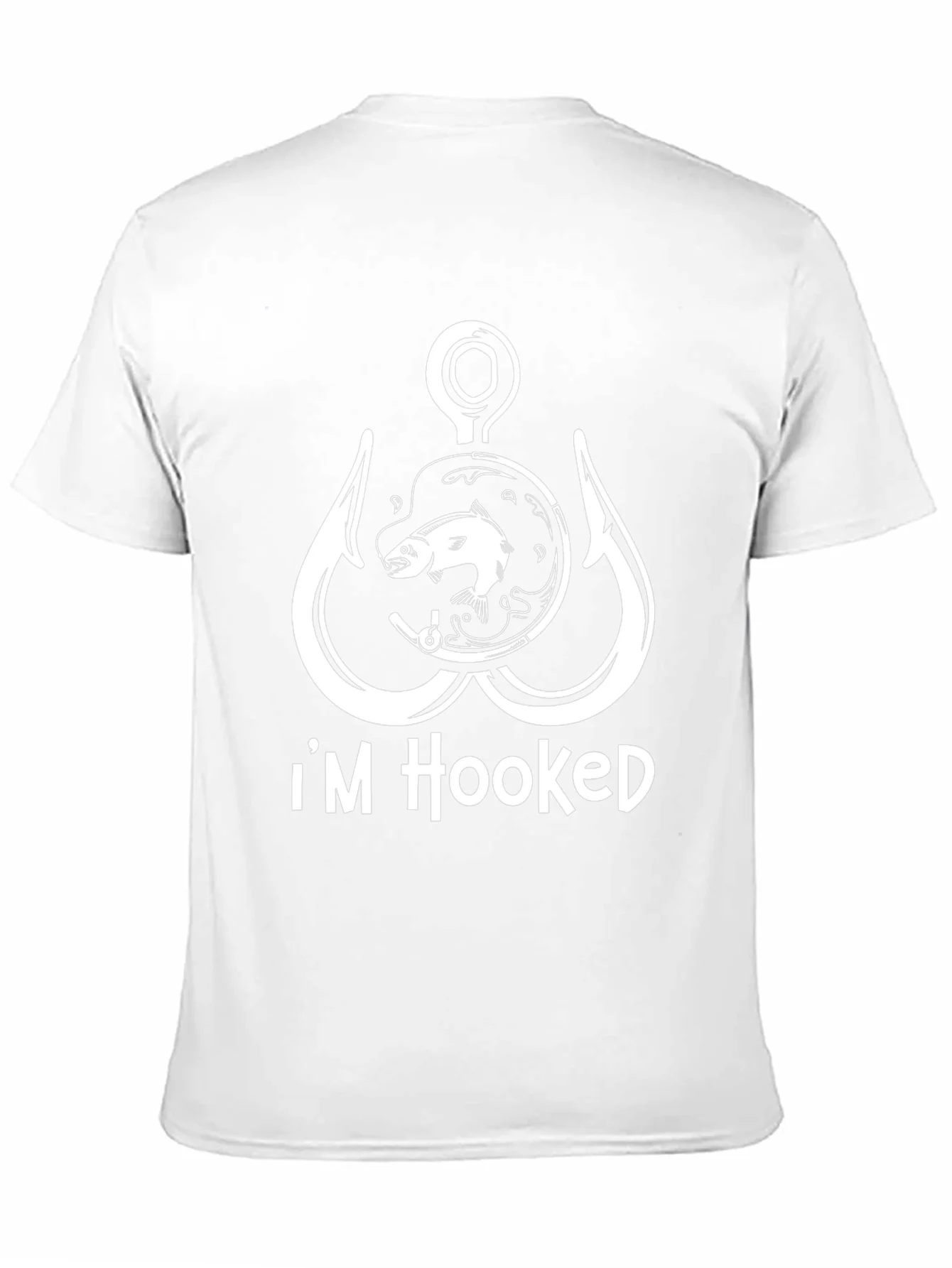 Im Hooked Fishing T-Shirt - Mens Graphic Tee