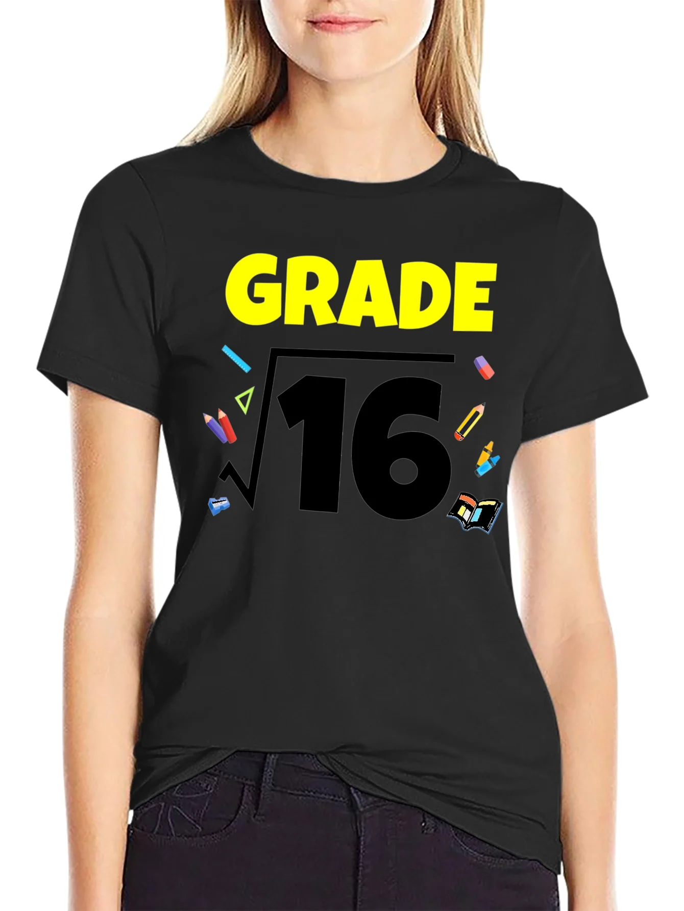 Grade 16 Math Humor Graphic T-Shirt
