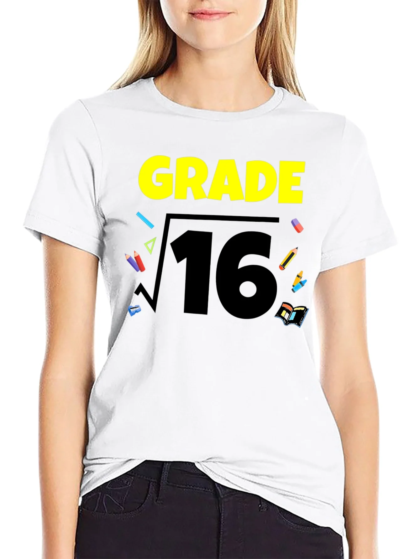 Grade 16 Math Humor Graphic T-Shirt
