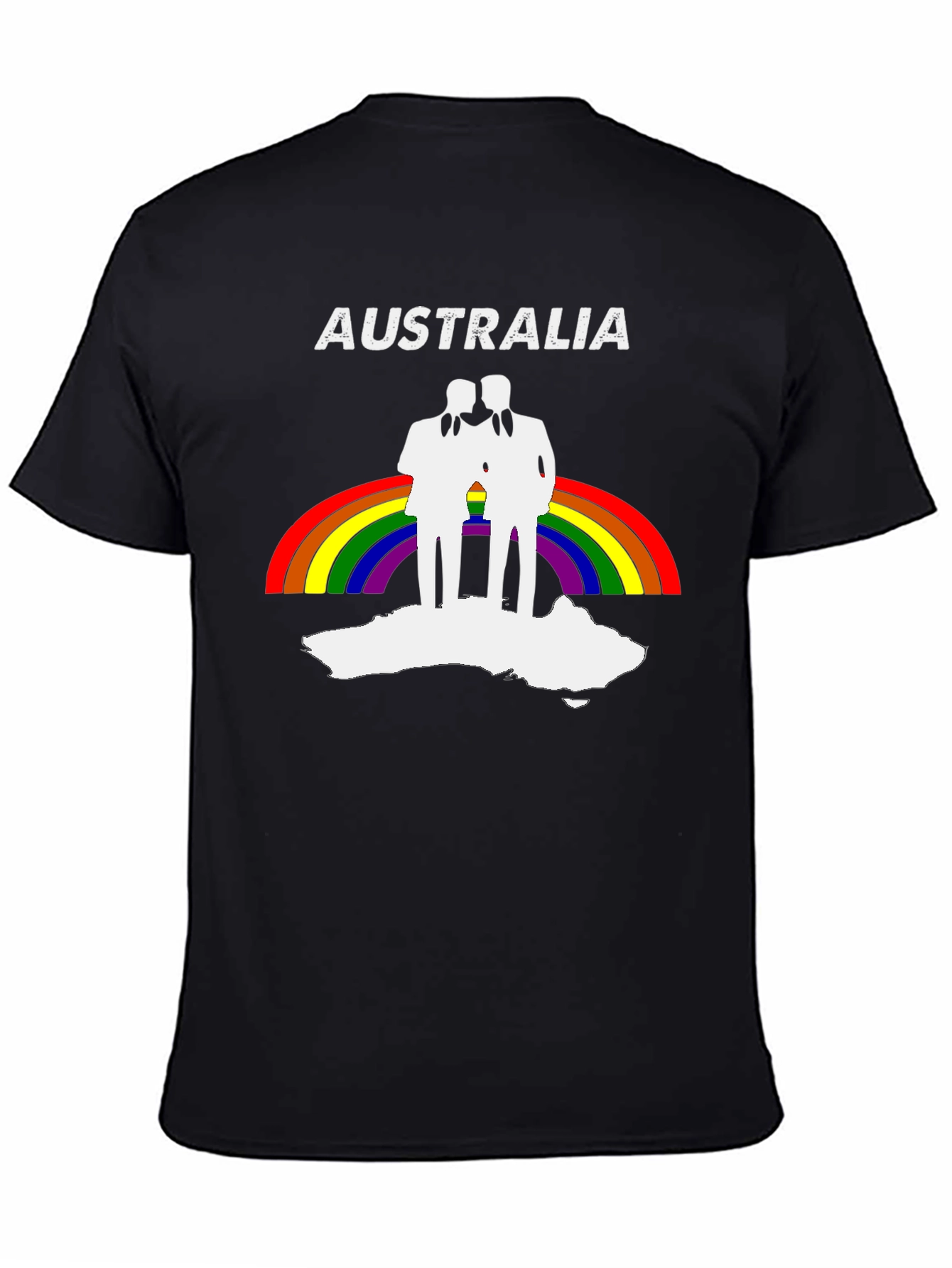 Australia Rainbow LGBTQ+ Pride T-Shirt