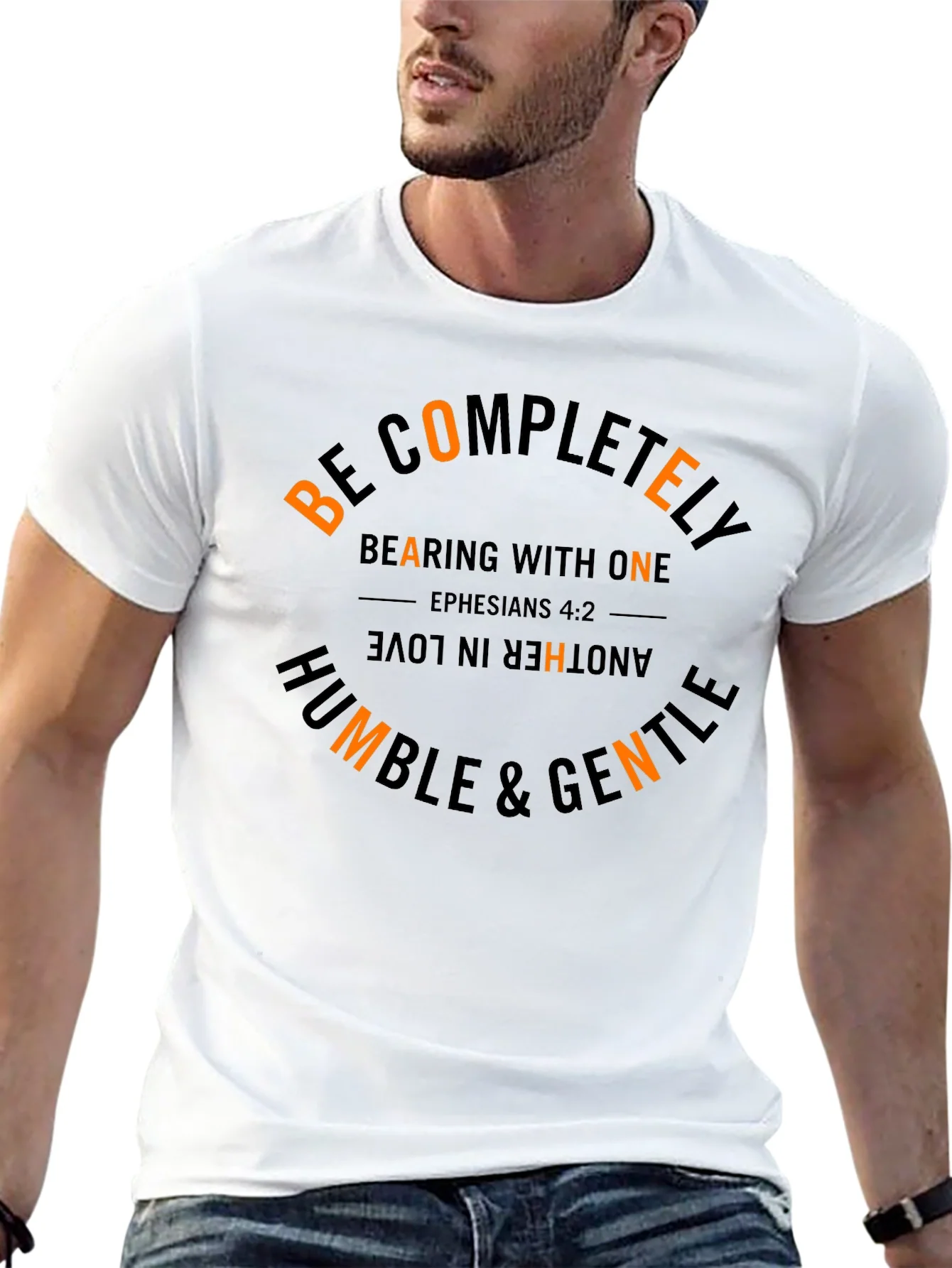 Be Completely Humble & Gentle Black T-Shirt