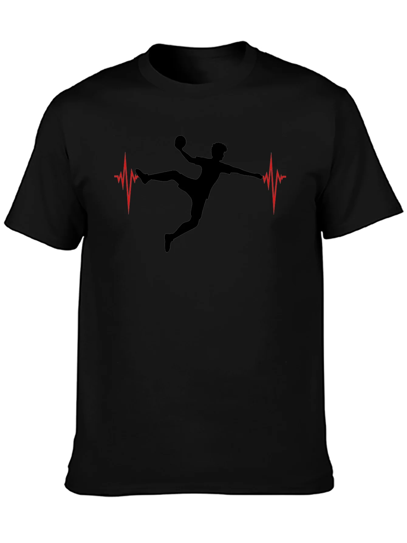 Handball Heartbeat T-Shirt - Sporty Style