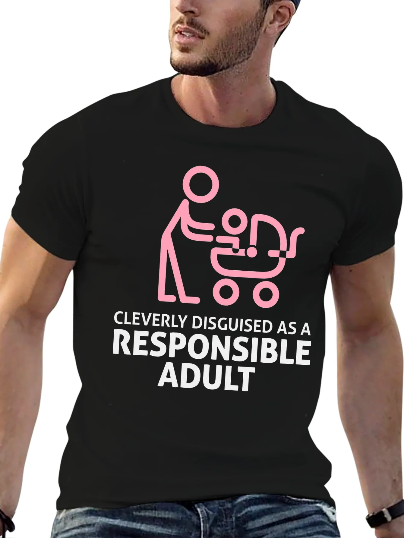 Cleverly Disguised Responsible Adult T-Shirt