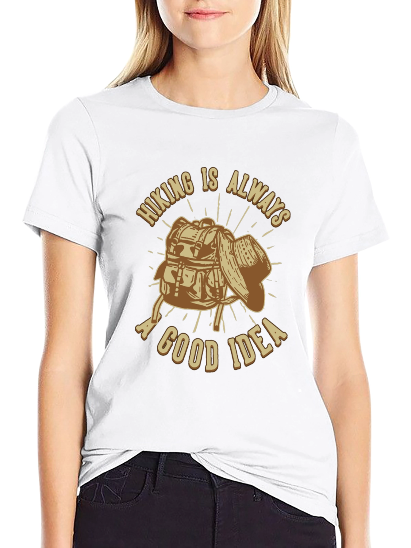 Hiking is Always a Good Idea Graphic T-Shirt