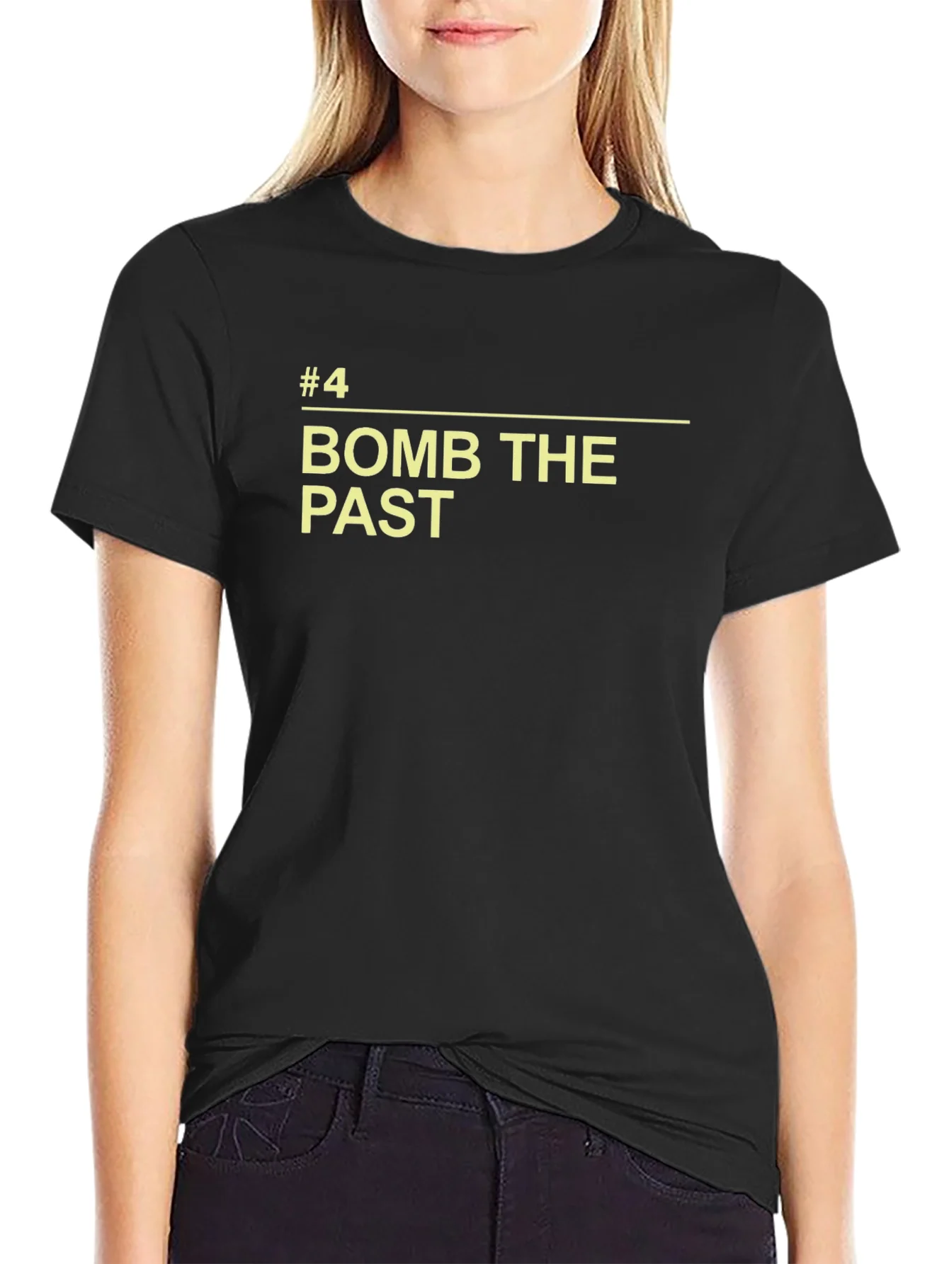 Bomb the Past Graphic Tee - Mens Black T-Shirt