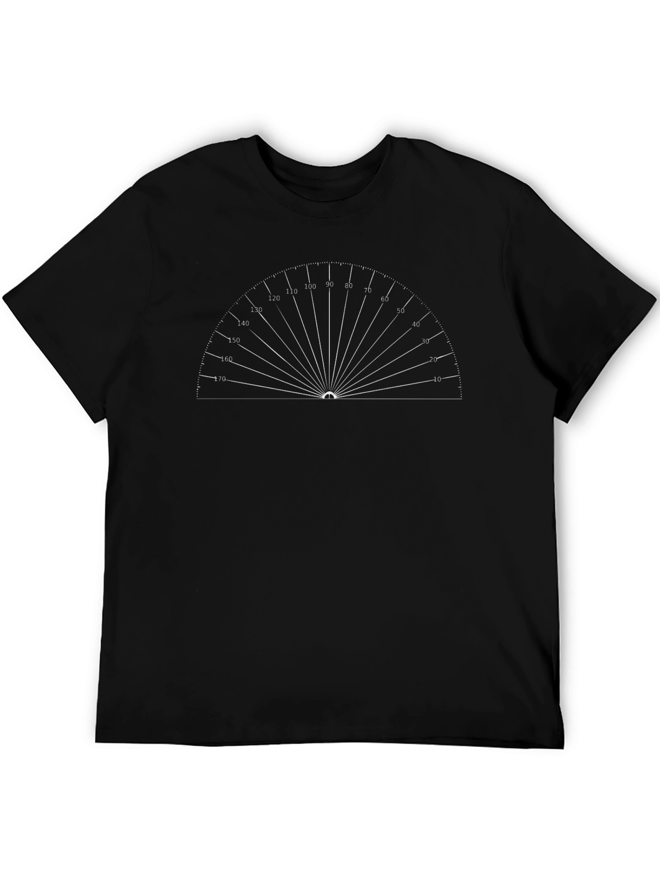 Protractor Graphic Tee - Math Design