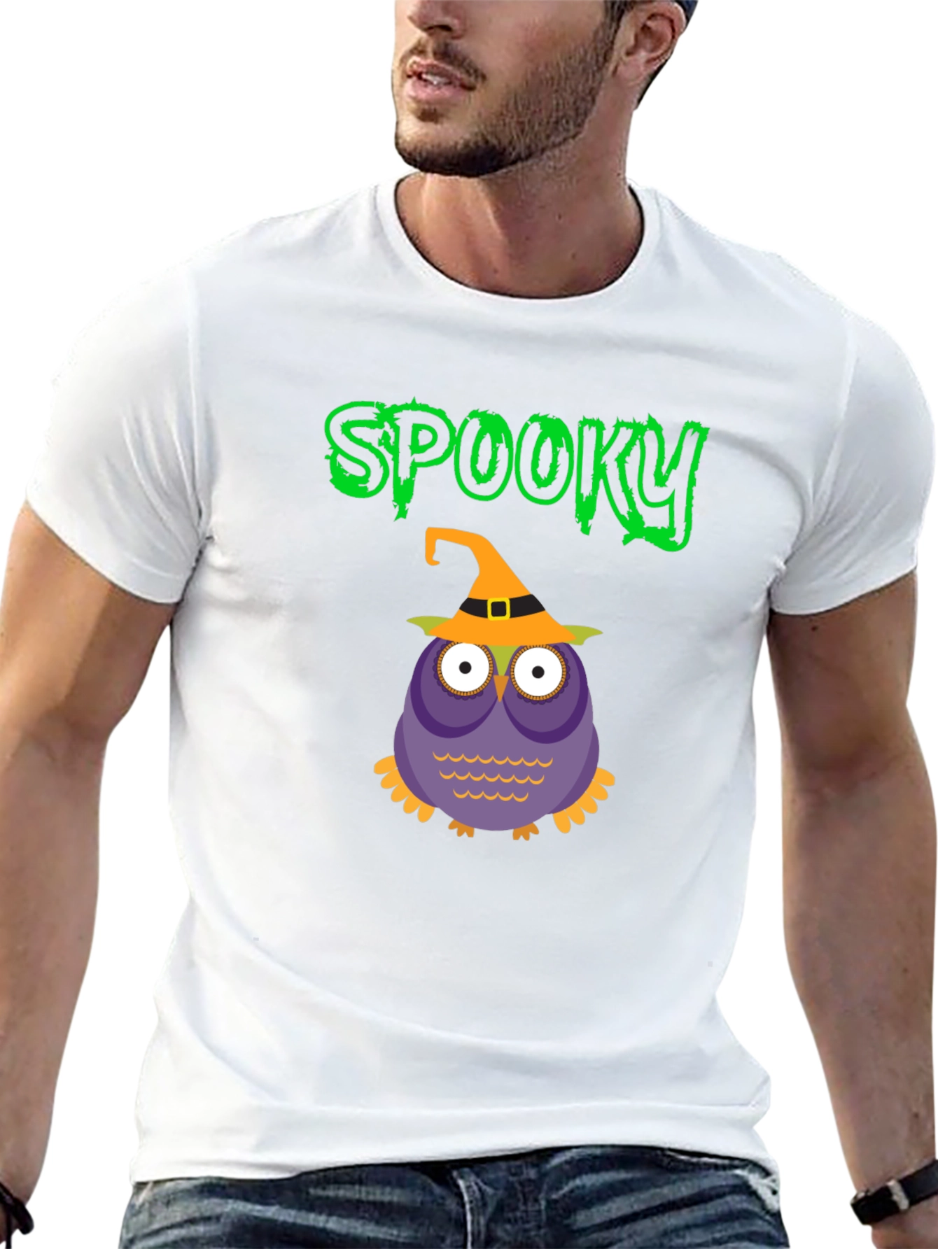 Spooky Owl Halloween T-Shirt