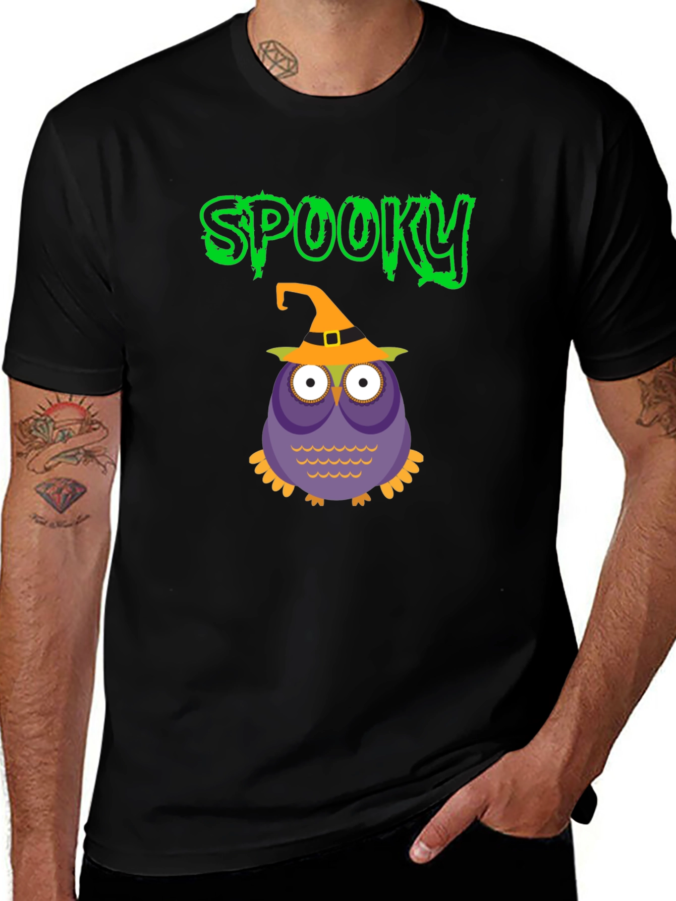 Spooky Owl Halloween T-Shirt