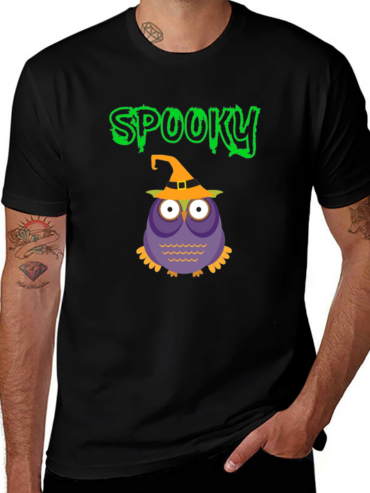 Spooky Owl Halloween T-Shirt