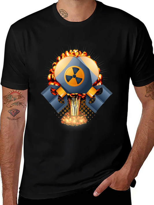 Atomic Explosion Graphic T-Shirt