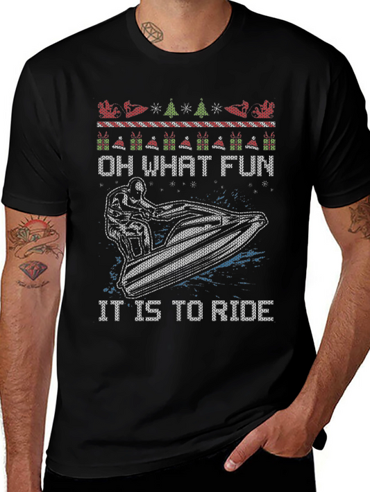 Fun Holiday Jetski Ride T-Shirt