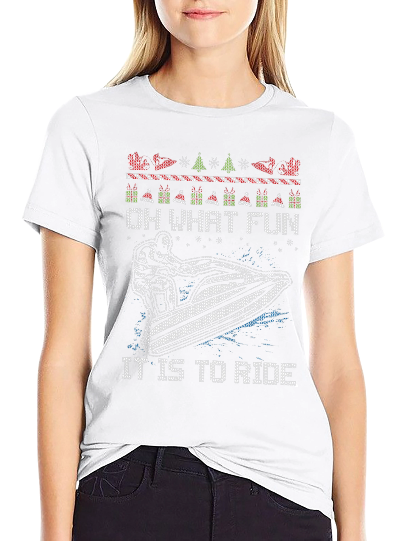 Fun Holiday Jetski Ride T-Shirt