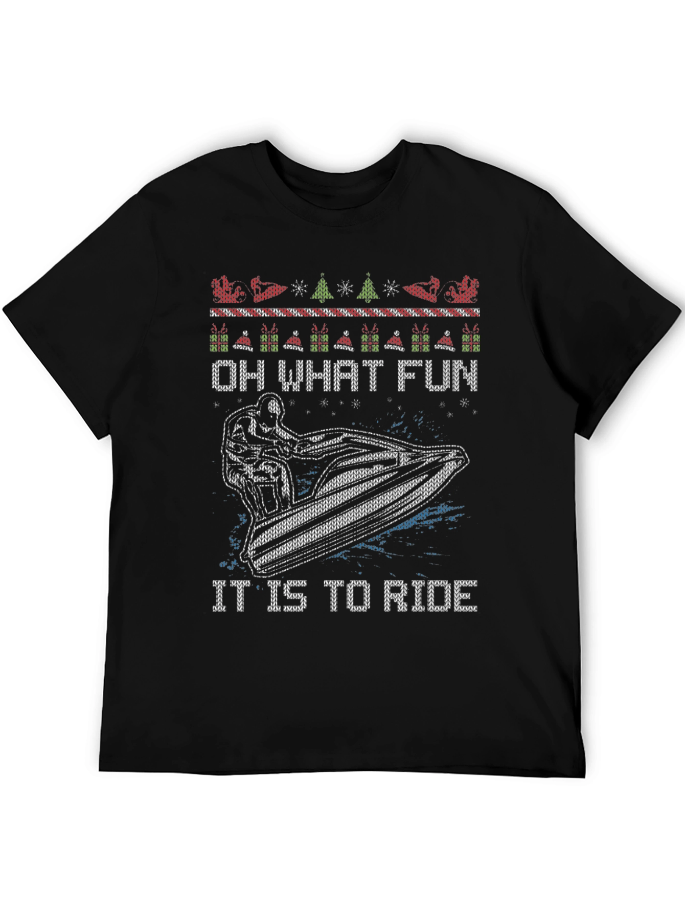 Fun Holiday Jetski Ride T-Shirt