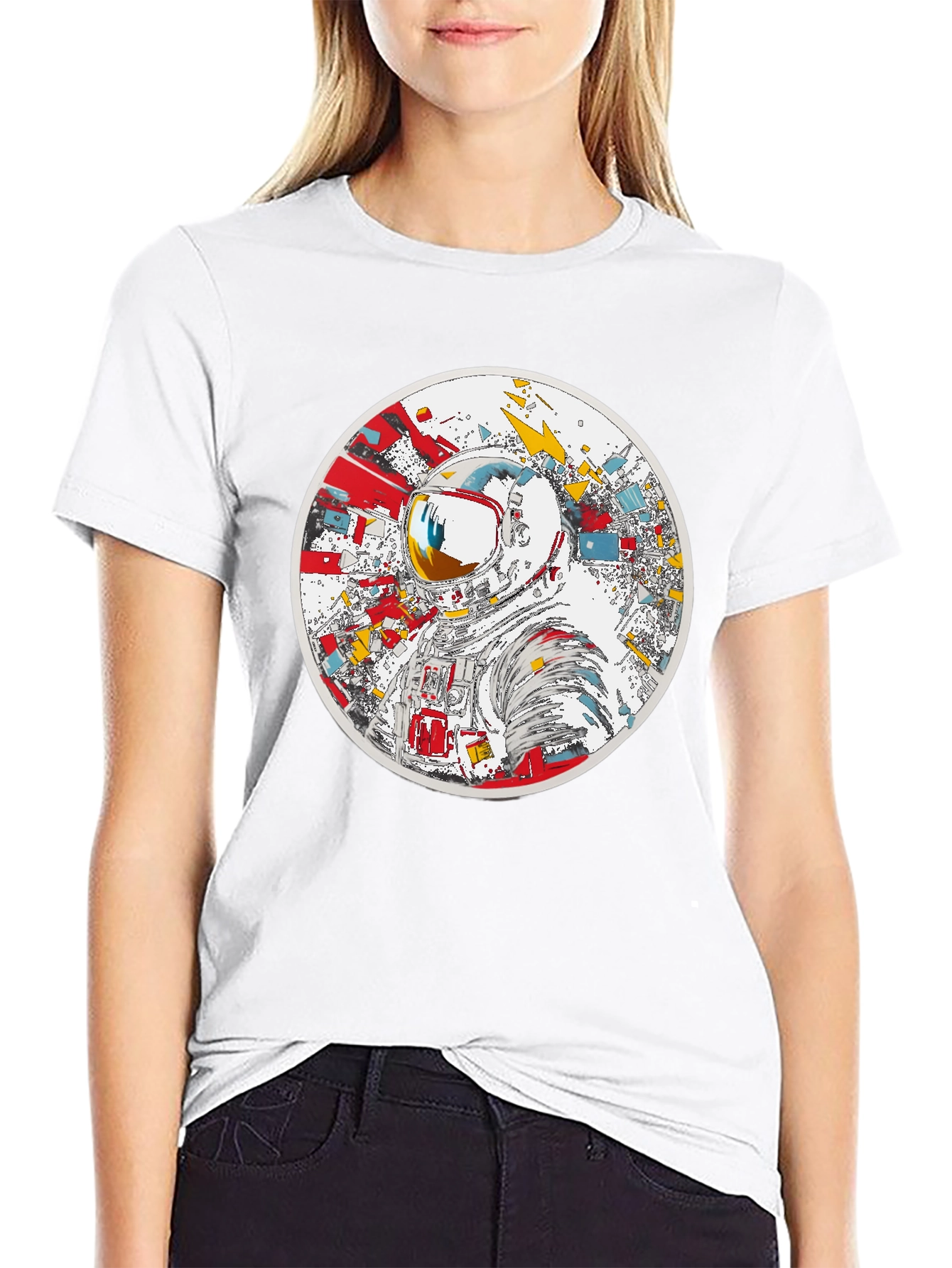 Astronaut Graphic Tee - Space Explorer Fashion