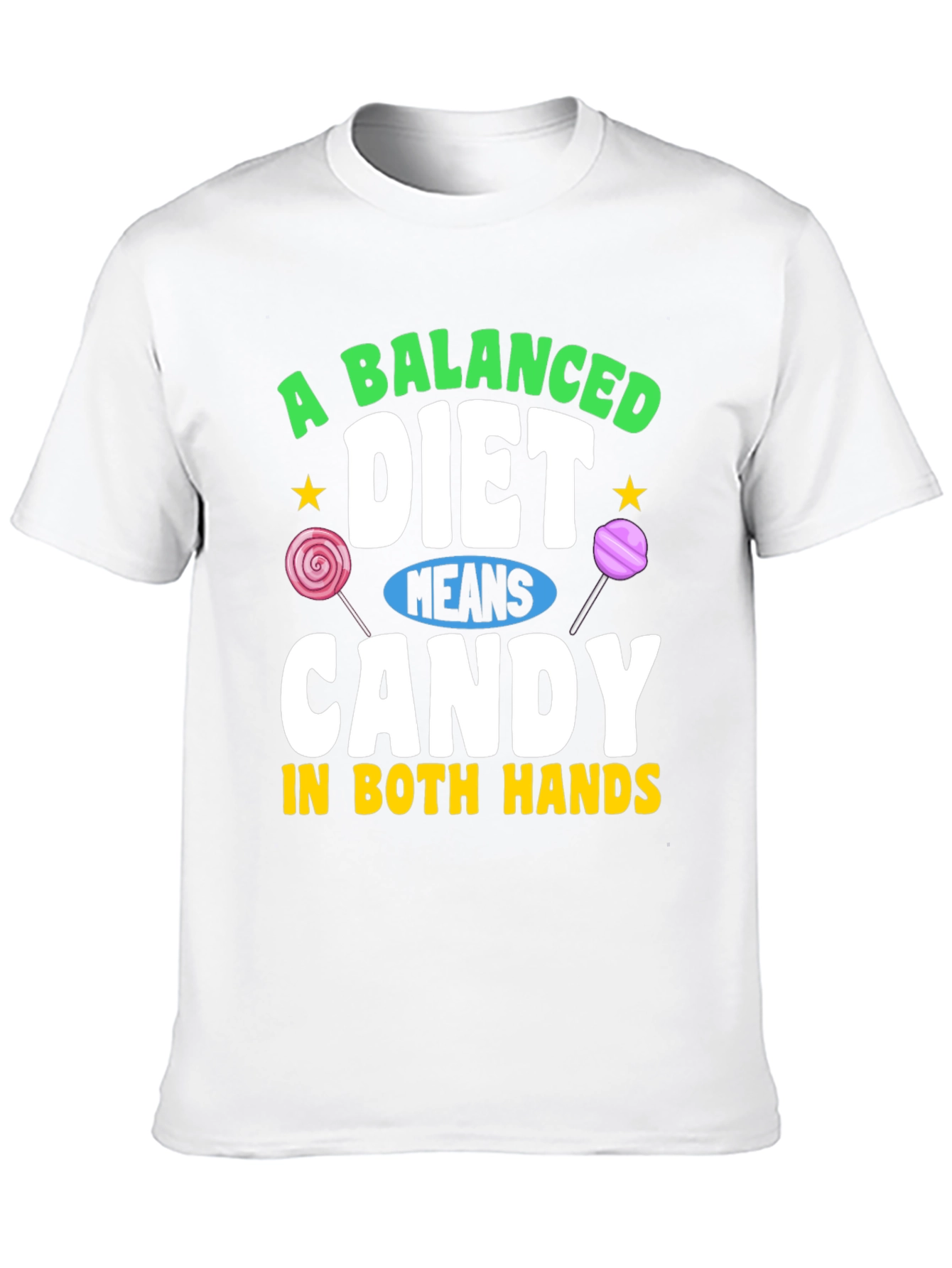 Funny Candy Diet T-Shirt