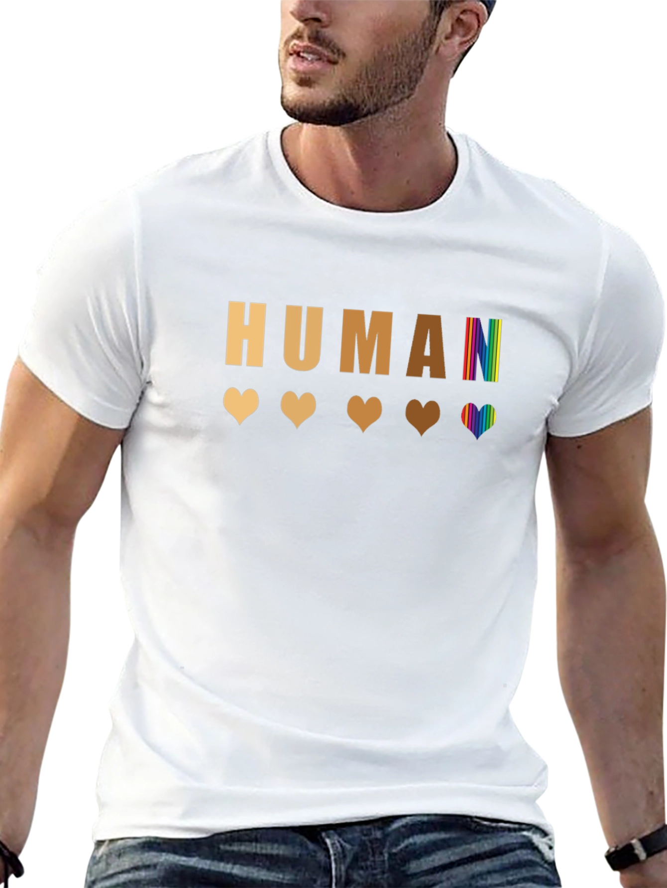 Equality T-Shirt - Human Heart Diversity