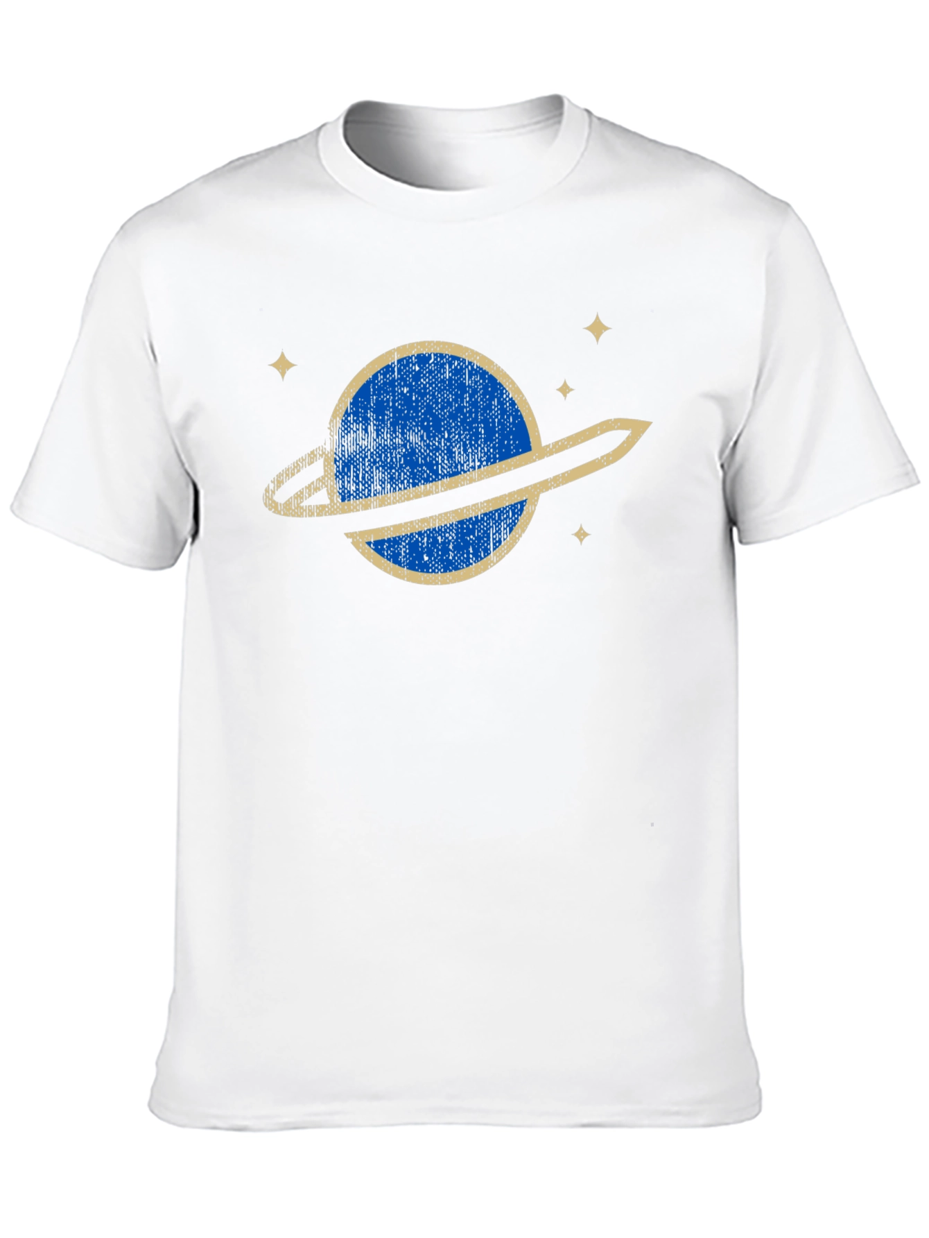 Retro Planet Graphic Tee - Space T-Shirt