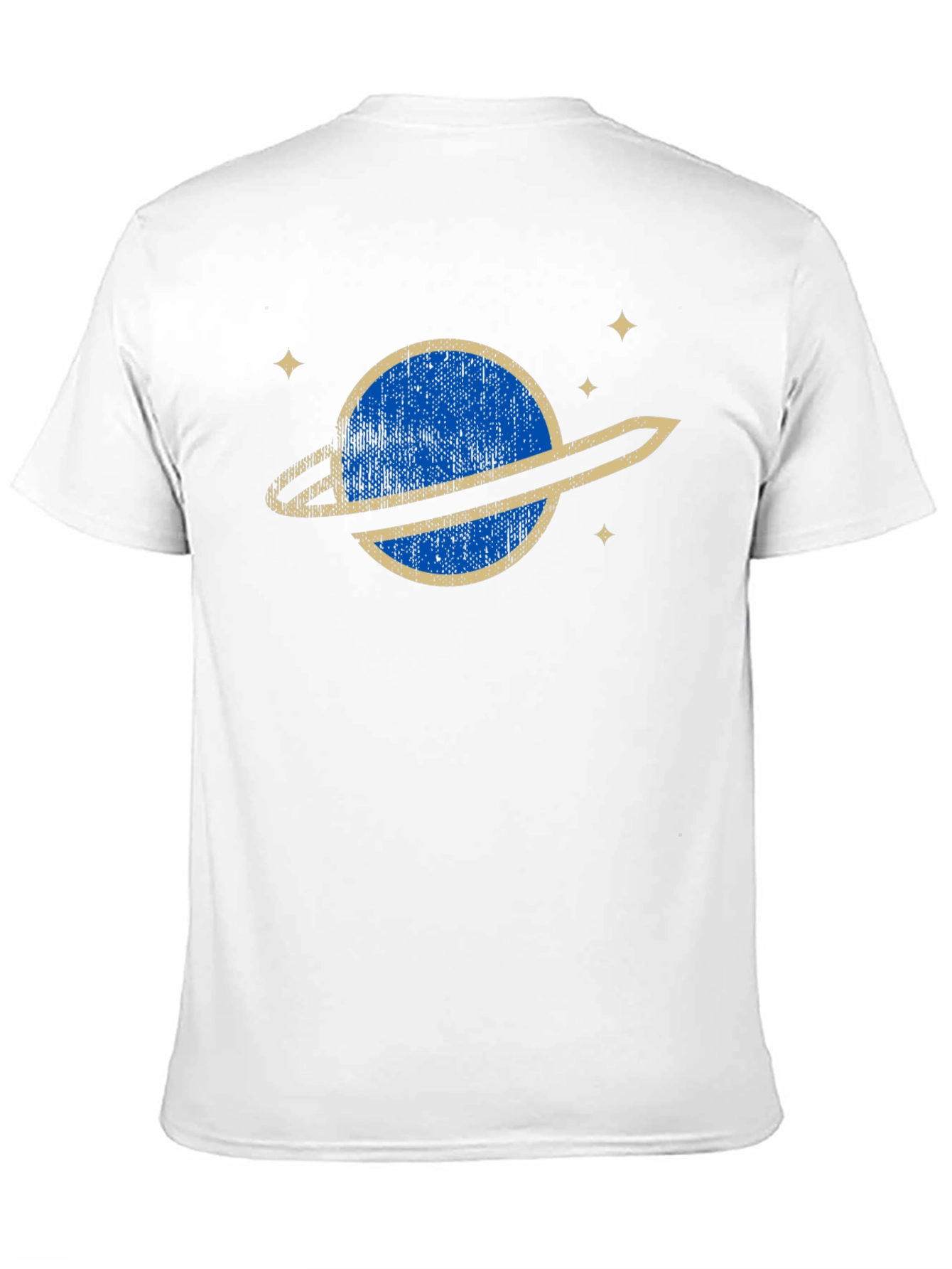 Retro Planet Graphic Tee - Space T-Shirt